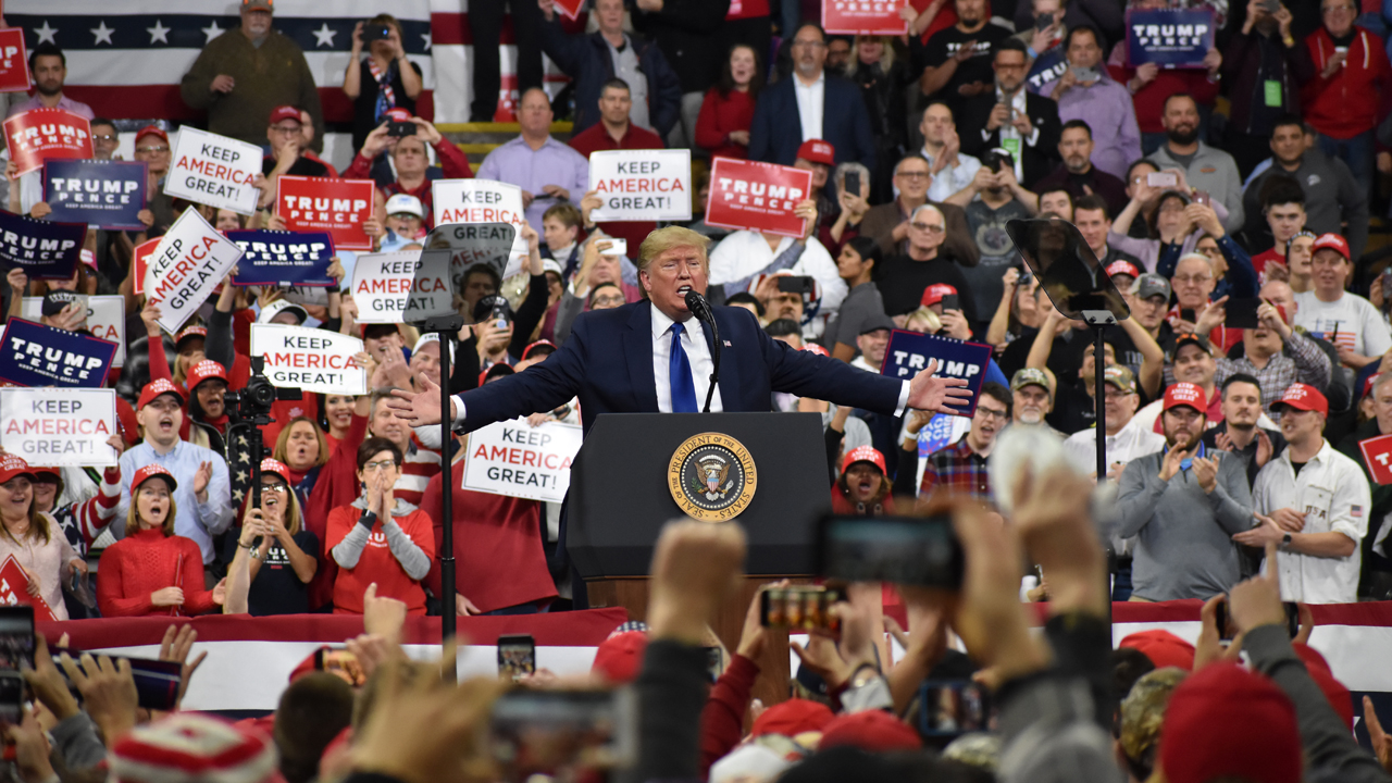 See photos: Trump aims to 'fuel' his campaign with rally in Milwaukee