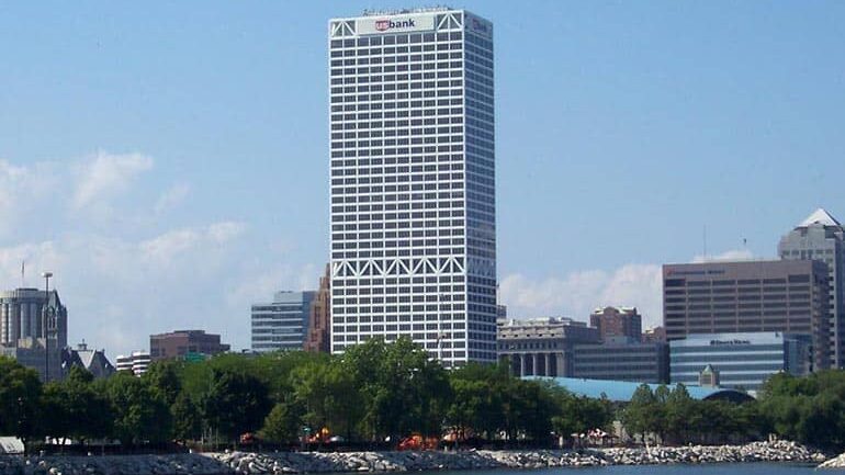 U.S. Bank Center in downtown Milwaukee.