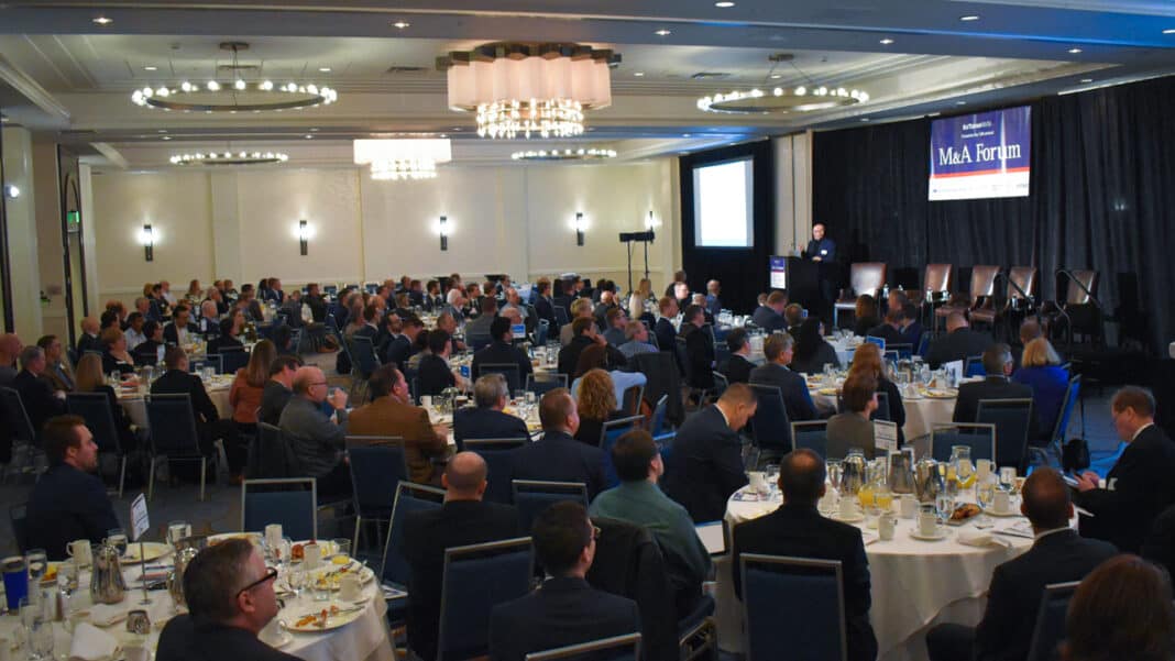 The last live BizTimes Media event was the M&A Forum on March 12, 2020.   Photo by Arthur Thomas.