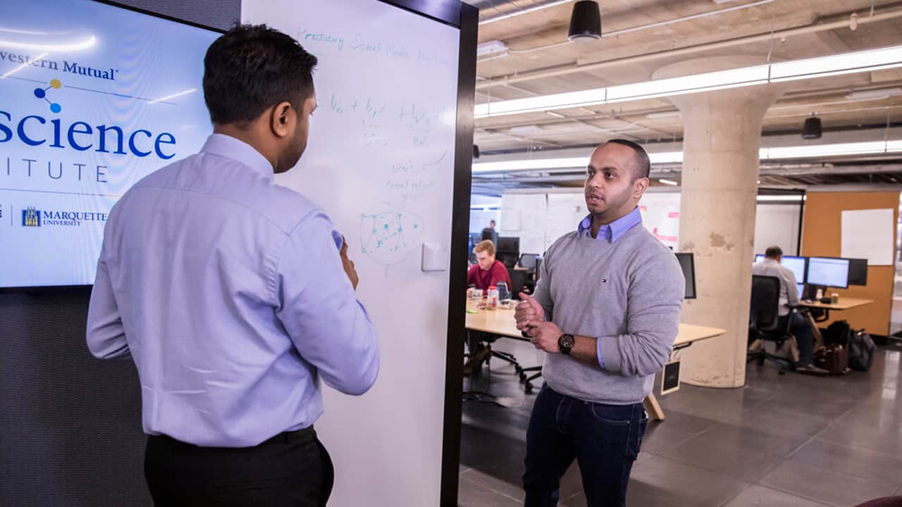 The Northwestern Mutual Data Science Institute is a partnership of the Milwaukee-based life insurance company, the University of Wisconsin-Milwaukee and Marquette University.