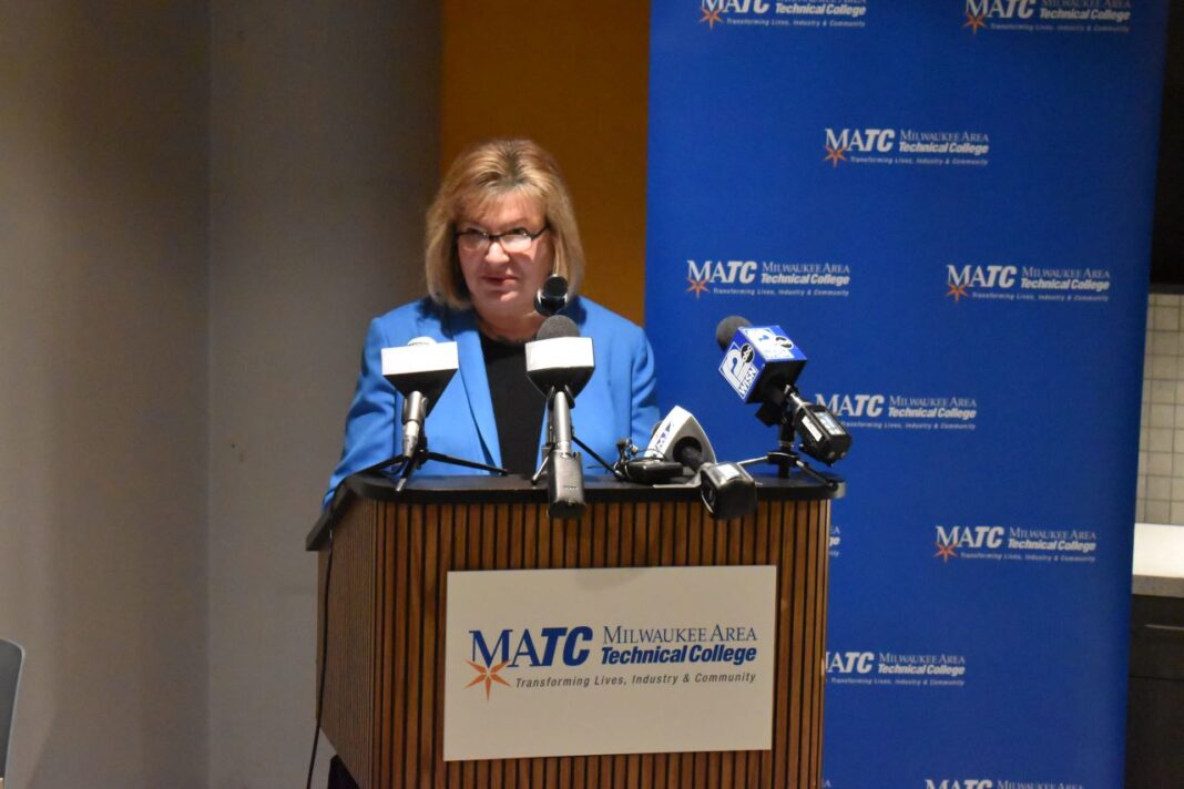 Vicki Martin, MATC president