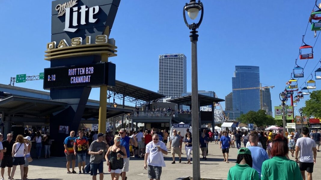 Summerfest attendance this year was far below prepandemic levels