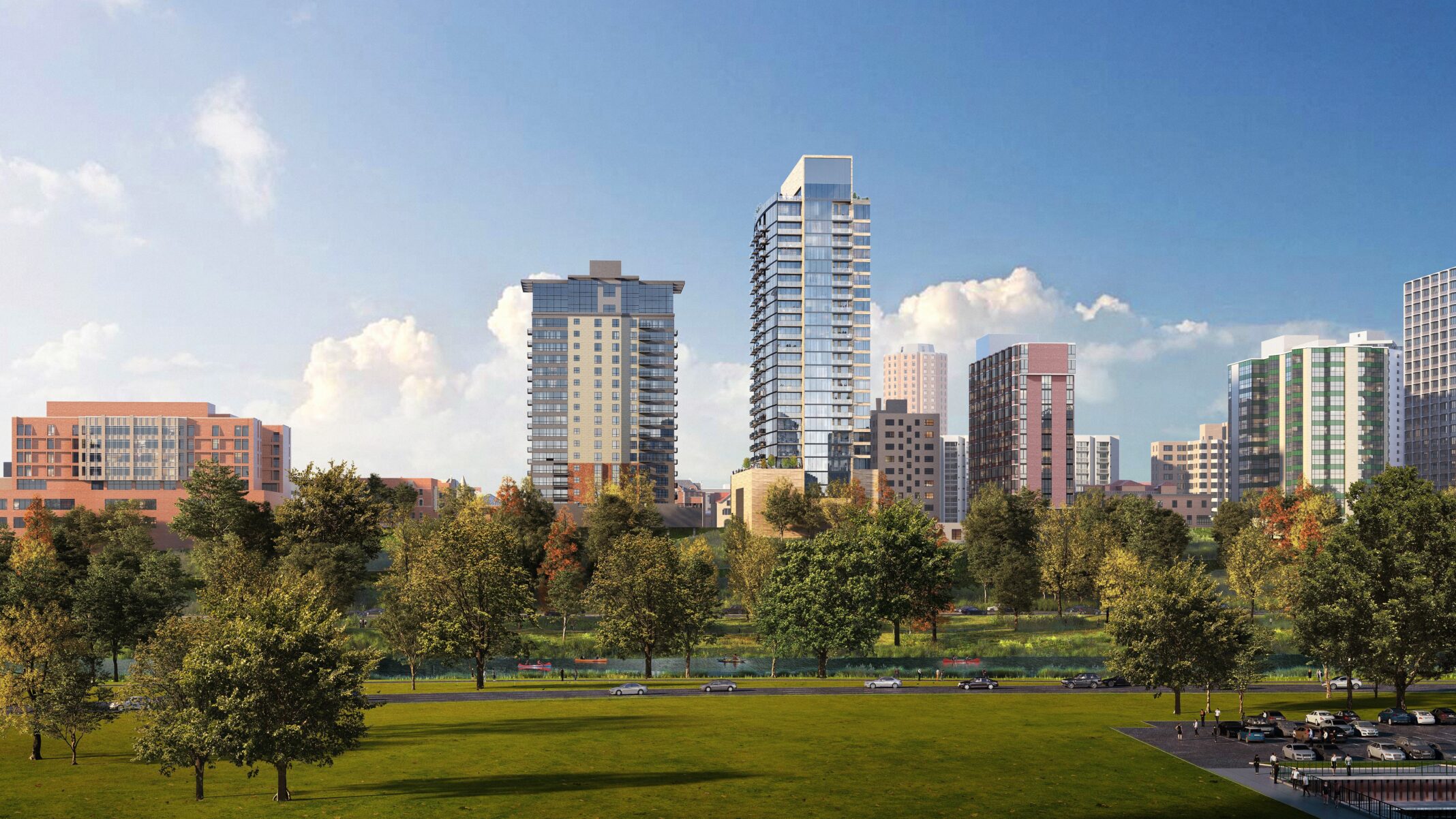 Goll Mansion apartment tower developers submit updated design plans