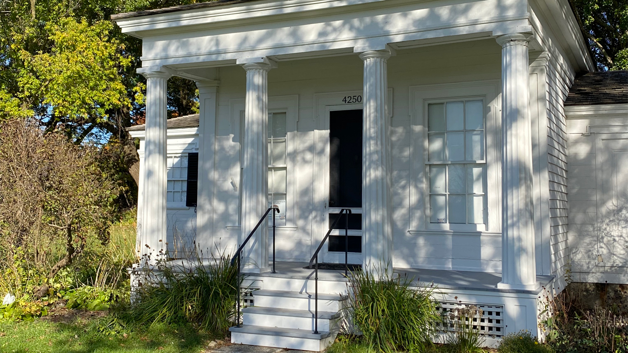 Sid Grinker Restoration has provided $75,000 worth of in-kind historic preservation work for the Kilbourntown House.