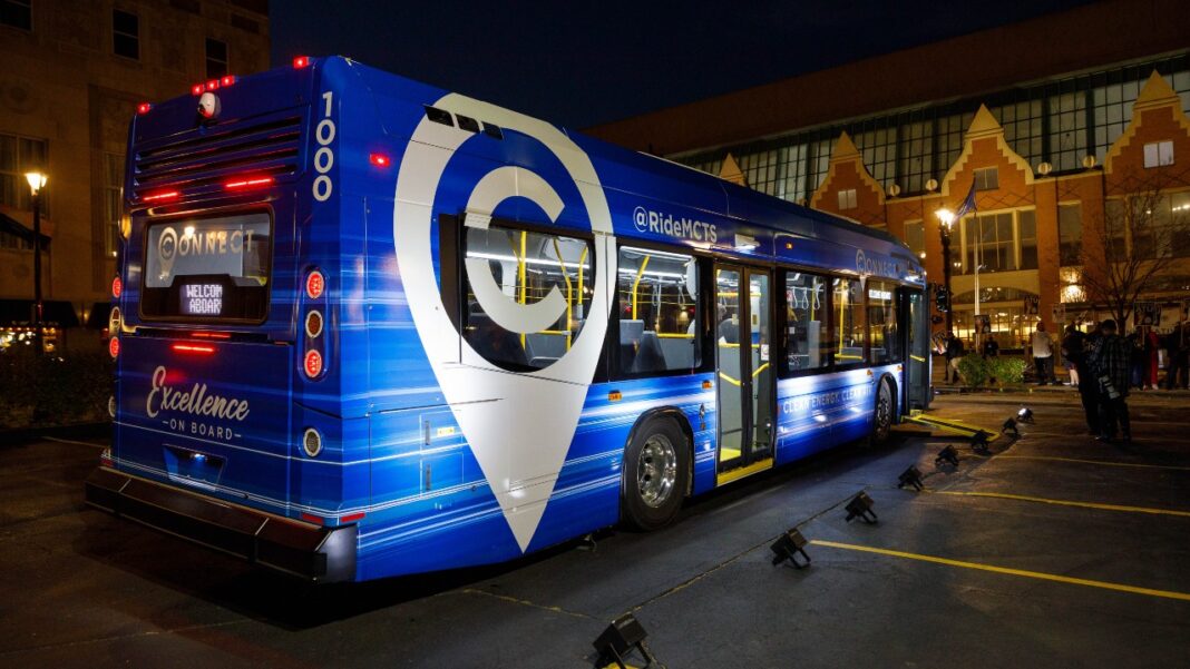 Milwaukee County gets first all-electric bus