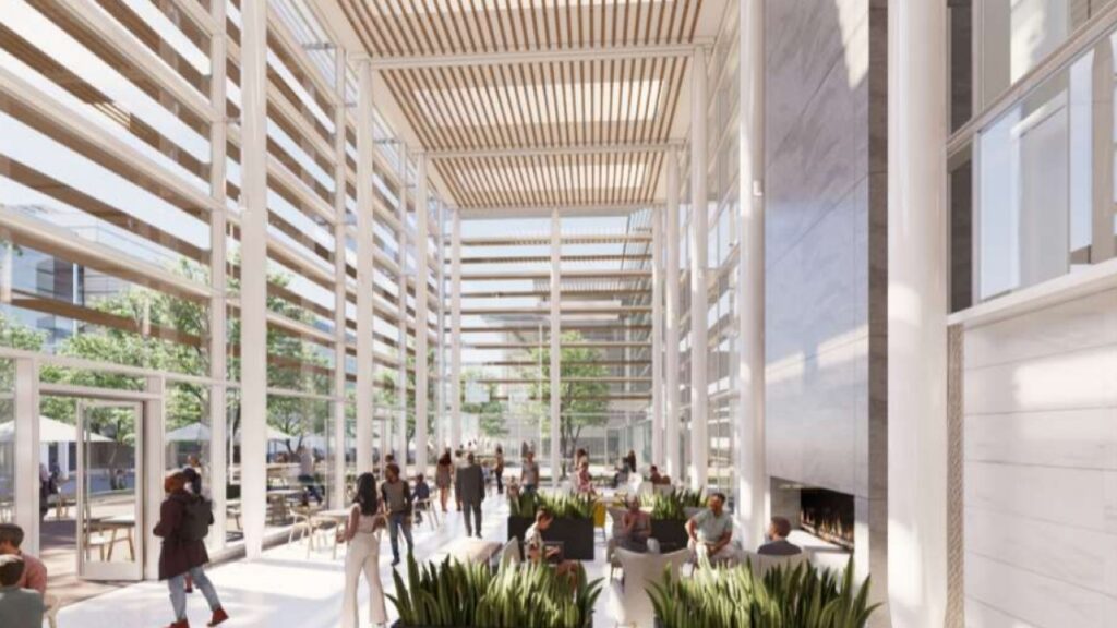 Northwestern Mutual details streetlevel plans for 500 million office