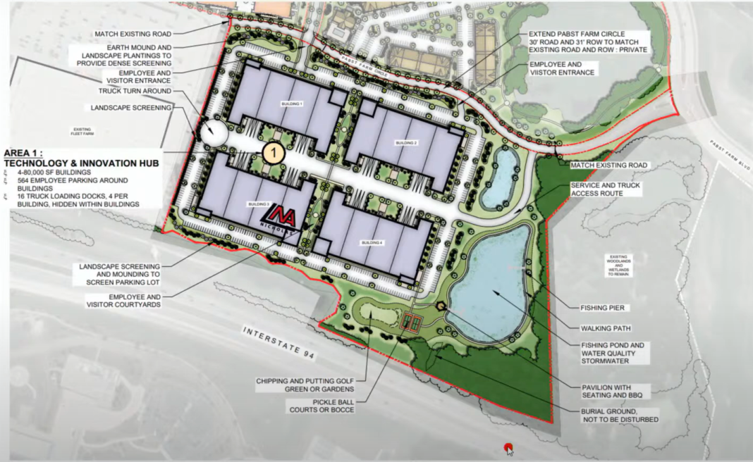 59acre mixeduse development planned by Illinois firm at Pabst Farms