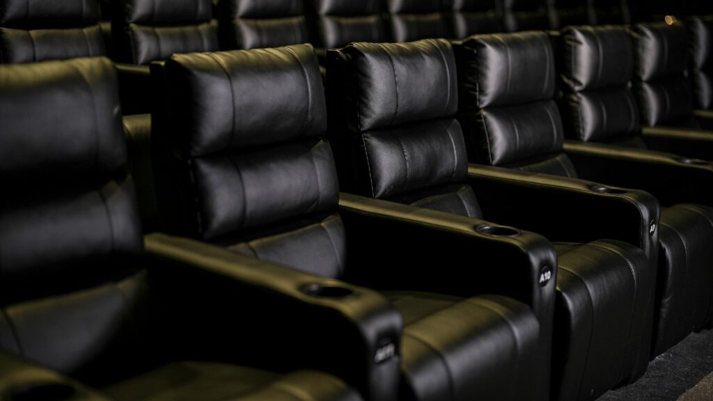 Renovated bowling alley, movie theater and entertainment center at