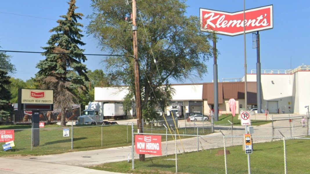 Klement Sausage Co.'s Chase Avenue facility. Image courtesy of Google Maps.