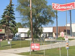 Klement Sausage Co.'s Chase Avenue facility. Image courtesy of Google Maps.