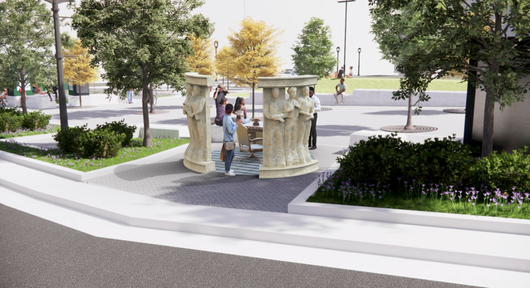 See photos: Plans unveiled for public artwork at Vel R. Phillips Plaza