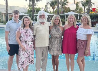 3rd, 4th, and 5th generations attending an industry conference in the Cayman Islands.