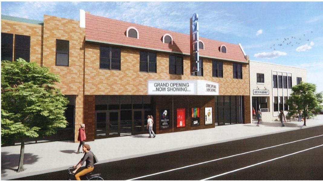 4Villa Theater rendering from Abacus Architects.