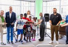 Big Brothers Big Sisters of Metro Milwaukee hosted a ribbon cutting for its new headquarters on Saturday, July 12, 2025. Photo credit: Big Brothers Big Sisters of Metro Milwaukee