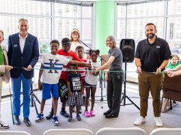 Big Brothers Big Sisters of Metro Milwaukee hosted a ribbon cutting for its new headquarters on Saturday, July 12, 2025. Photo credit: Big Brothers Big Sisters of Metro Milwaukee