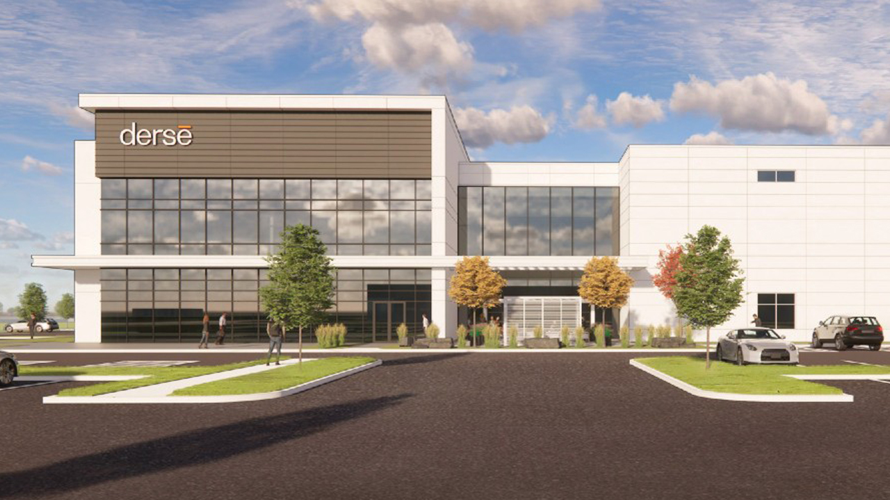 Rendering of Derse’s new headquarters facility in Oak Creek.