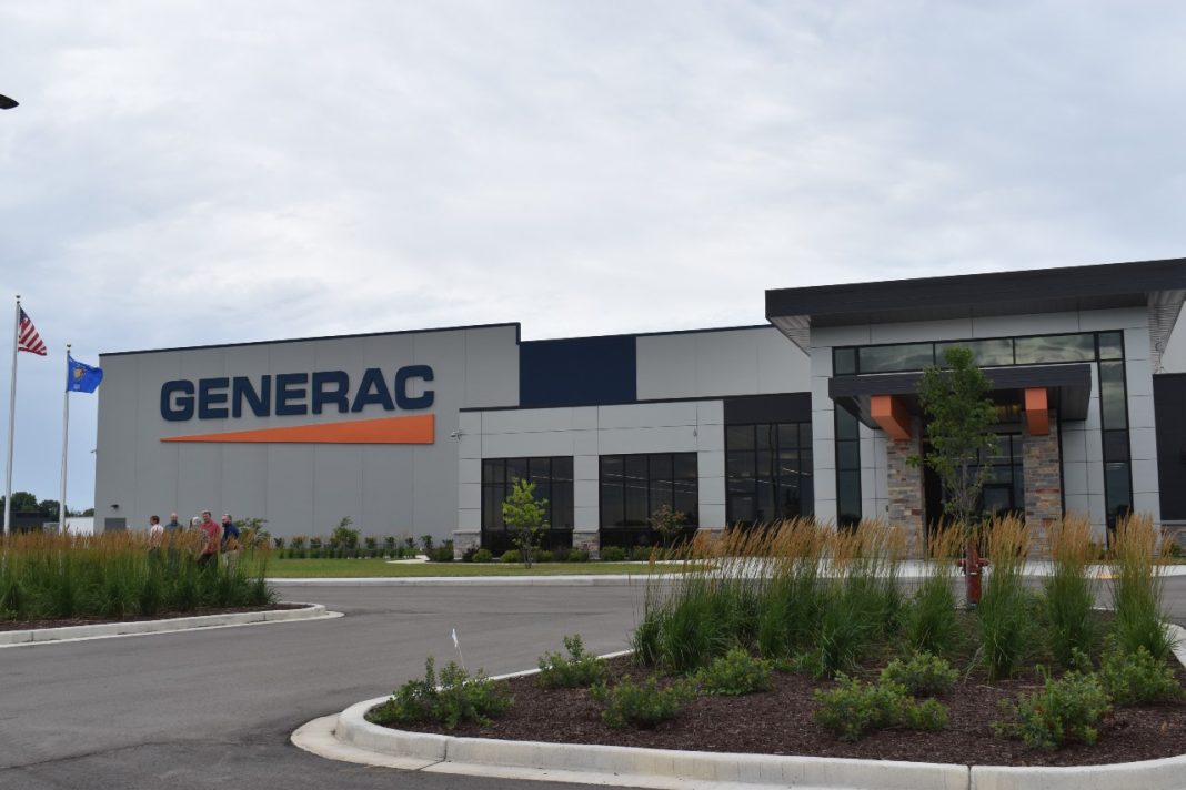 Generac's Beaver Dam facility is located at Kellom Road and Tower Drive. Photo by Ashley Smart/BizTimes Media staff.