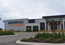 Generac's Beaver Dam facility is located at Kellom Road and Tower Drive. Photo by Ashley Smart/BizTimes Media staff.