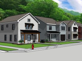 A rendering of Habitat for Humanity of Racine & Kenosha Counties' planned Herrick Village development. Submitted by Habitat for Humanity of Racine & Kenosha Counties.