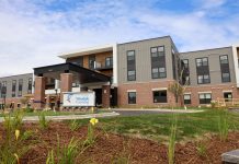 The Harry and Jeanette Weinberg Residences at Woodale Crossing, located at 4110 W. Woodale Ave. Photo credit: Jewish Family Services