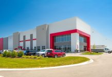 Saputo's recently opened facility in Caledonia. Image from Zilber Property Group