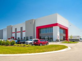 Saputo's recently opened facility in Caledonia. Image from Zilber Property Group