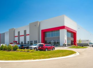 Saputo's recently opened facility in Caledonia. Image from Zilber Property Group