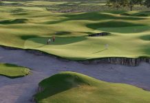 Rendering of 14-hole golf course planned at Blackwolf Run.
