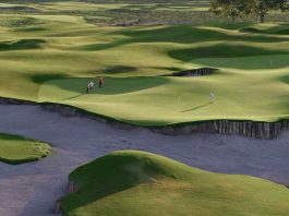 Rendering of 14-hole golf course planned at Blackwolf Run.