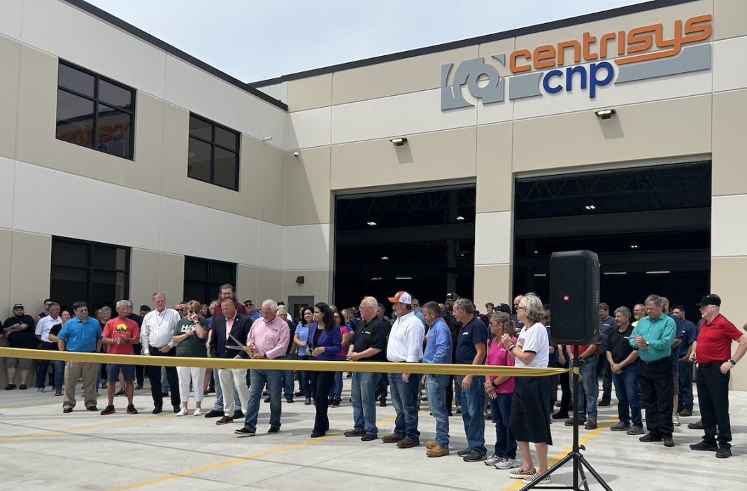 A ribbon cutting ceremony for Building 4 on the Centrisys/CNP Kenosha campus was held earlier this month. Submitted photo.