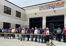 A ribbon cutting ceremony for Building 4 on the Centrisys/CNP Kenosha campus was held earlier this month. Submitted photo.