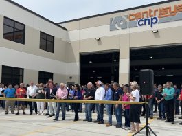 A ribbon cutting ceremony for Building 4 on the Centrisys/CNP Kenosha campus was held earlier this month. Submitted photo.
