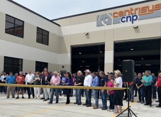 A ribbon cutting ceremony for Building 4 on the Centrisys/CNP Kenosha campus was held earlier this month. Submitted photo.