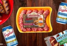 Leinenkugel’s and Johnsonville have teamed up to create an Oktoberfest brat. Submitted image.