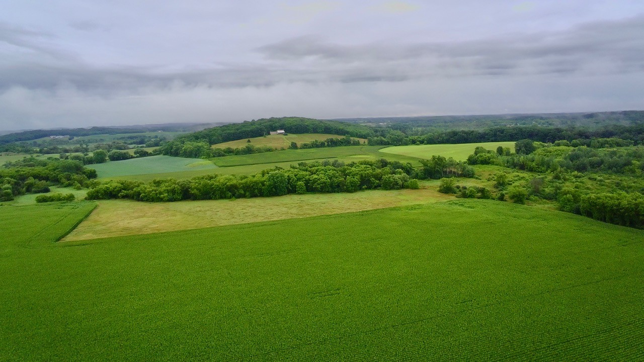 Aerial photo of the Kettle Forge site near Ashippun.