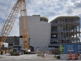 Construction continues for the Nature & Culture Museum of Wisconsin, which will replace the current Milwaukee Public Museum.