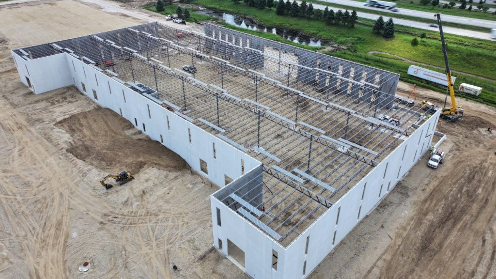 One of the buildings that is part of the technology hub at Pabst 59. Image from Wingspan Development Group