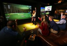 A Topgolf suite. Submitted image.