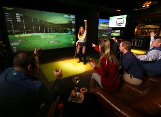 A Topgolf suite. Submitted image.