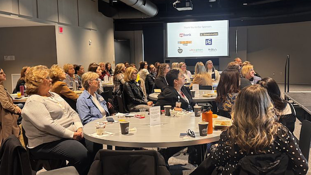 Attendees, including business owners and partners, at WBDC's Stronger Together - WBE Networking Breakfast earlier this year. Photo credit: WBDC