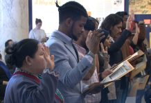 New United States citizens were welcomed during a special naturalization ceremony in 2024 at the Milwaukee County Historical Society.