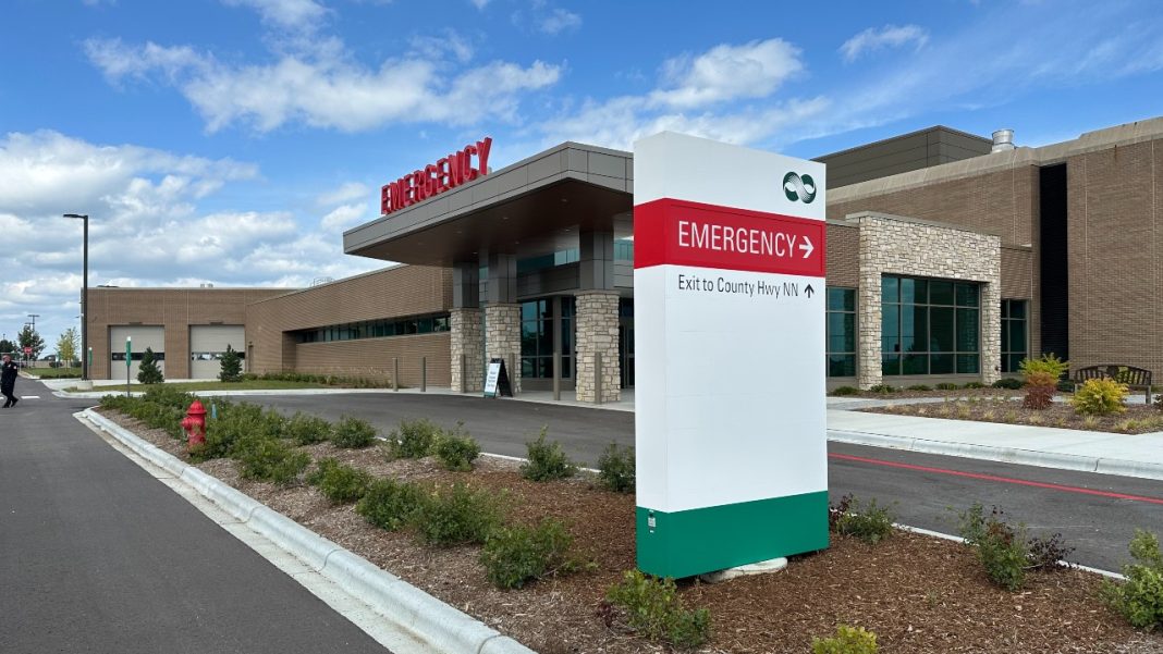 Aurora Lakeland Medical Center in Elkhorn. Photo credit: Aurora Health Care