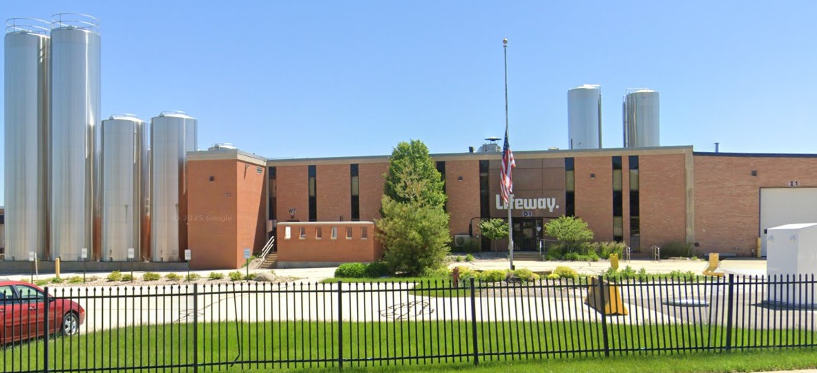 Lifeway Foods, 2101 Delafield St. Image courtesy of Google Maps.
