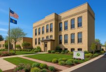 An artist rendering of NorthShore Classical Academy's Saukville campus. Credit: NorthShore Classical Academy