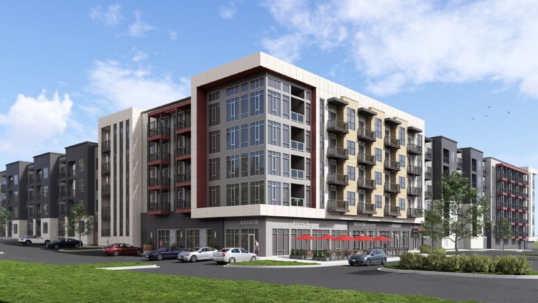 The Bluffs on Lake. Rendering from Poole and Poole Architecture