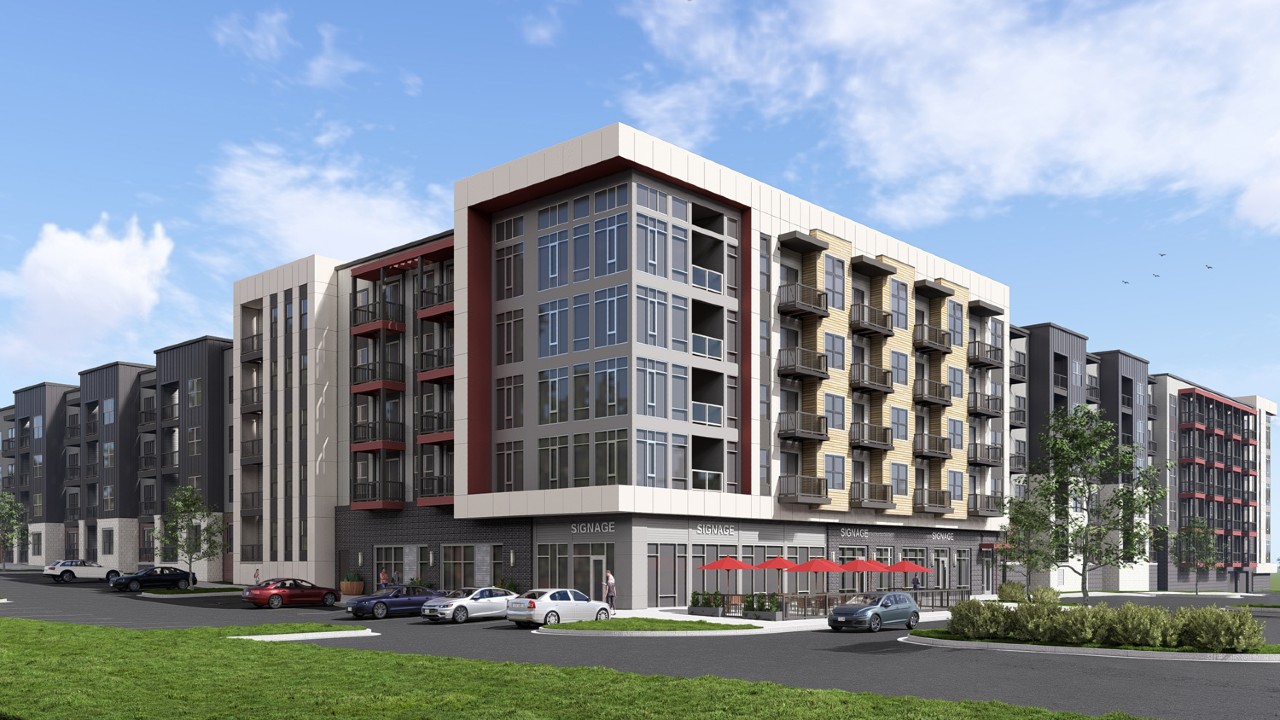 The Bluffs on Lake. Rendering from Poole and Poole Architecture