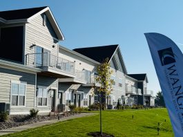 The Landing at Hub City Apartments. Image from Wangard Partners