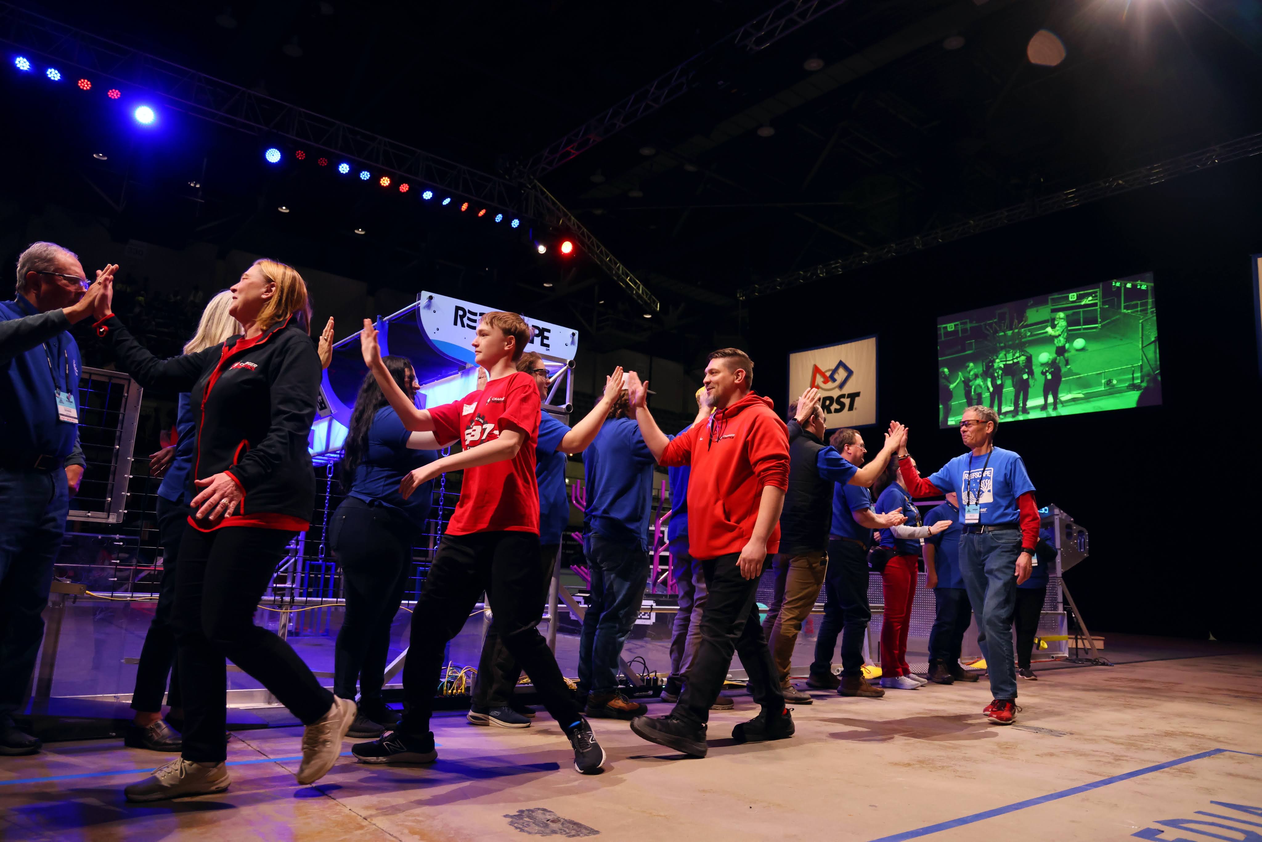 Milwaukee engineers from Regal Rexnord step up as mentors for local robotics teams