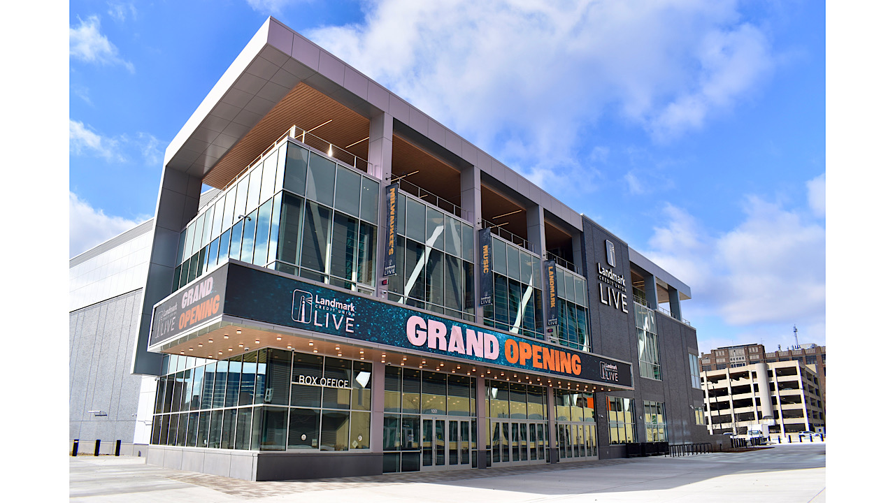 See photos of Deer District’s new music venue Landmark Credit Union Live