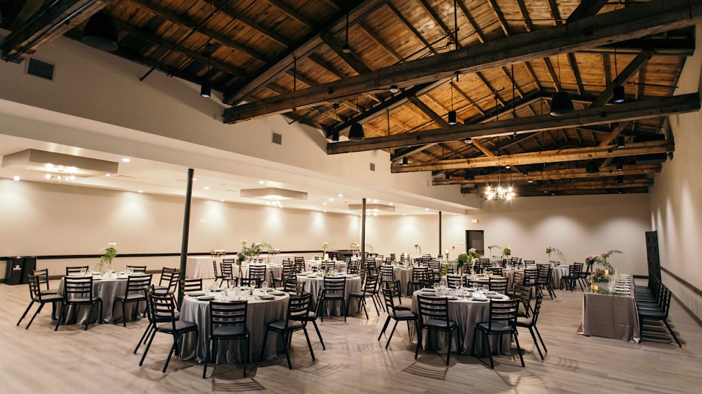 Inside the Grand Ballroom at the Bucyrus Club & Event Center in South Milwaukee.